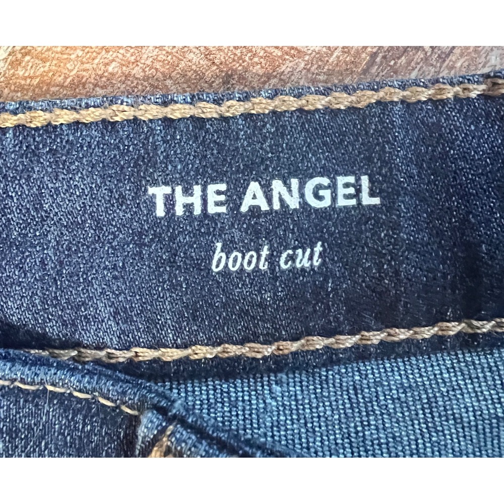 AG Adriano Goldschmied The Angel Bootcut Jeans Dark Wash Size 25R - Picture 5 of 11